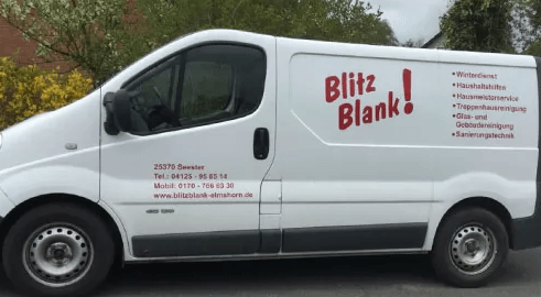 Dittrich Treppenhausreinigung Blitz Blank Fahrzeug